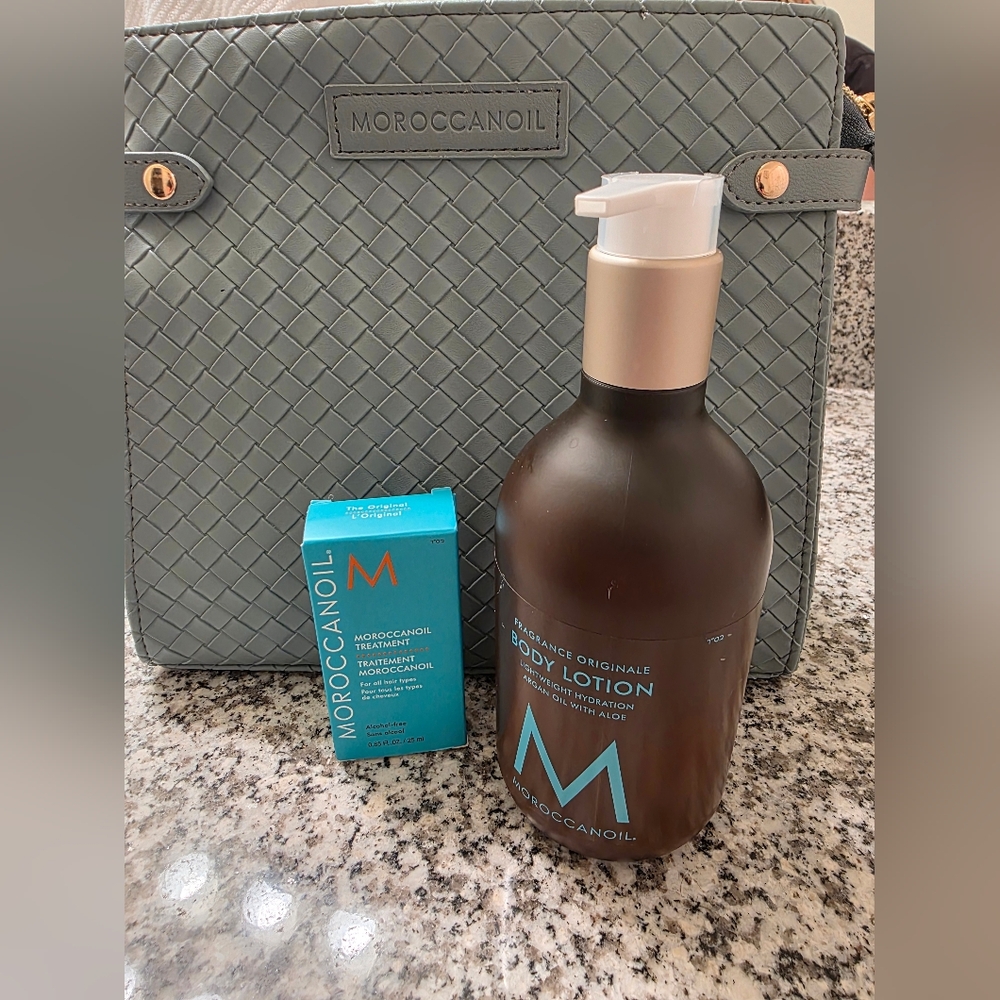 Moroccanoil Body Lotion and Hair Oil Set